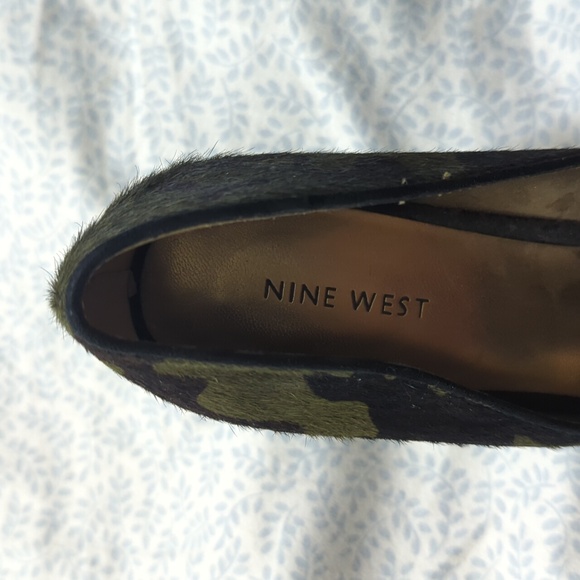 Nine West Camo horsehair Heels - Picture 2 of 5